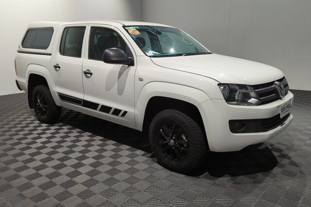 Used Volkswagen Amarok 2H MY16 TDI420 4MOTION Perm Core Acacia Ridge, 2016 Volkswagen Amarok 2H MY16 TDI420 4MOTION Perm Core White 8 speed Automatic Utility