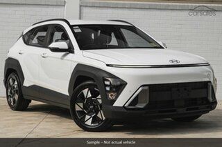 2023 Hyundai Kona SX2.V1 MY24 2WD Atlas White 1 Speed Constant Variable Wagon