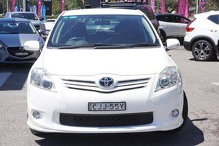 2012 Toyota Corolla ZRE152R MY11 Ascent Sport White 4 Speed Automatic Hatchback