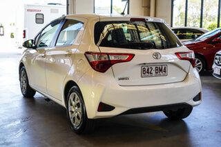 2018 Toyota Yaris NCP130R Ascent White 4 Speed Automatic Hatchback