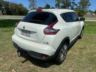 2016 Nissan Juke F15 Series 2 Ti-S X-tronic AWD White 1 Speed Constant Variable Hatchback