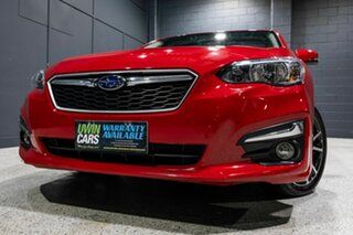 2018 Subaru Impreza MY18 2.0I-L (AWD) Red Continuous Variable Hatchback