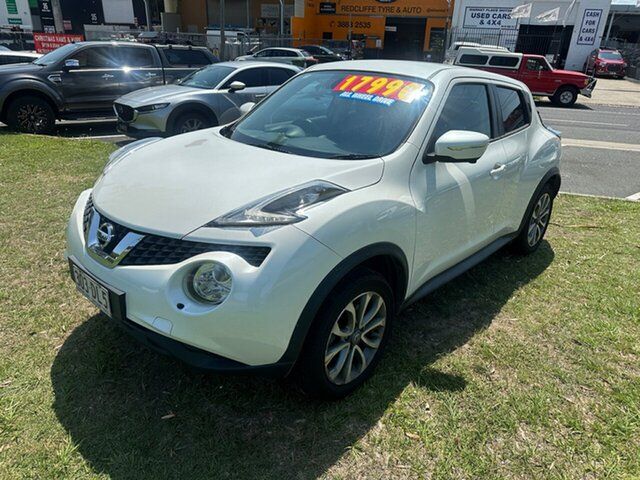 Used Nissan Juke F15 Series 2 Ti-S X-tronic AWD Clontarf, 2016 Nissan Juke F15 Series 2 Ti-S X-tronic AWD White 1 Speed Constant Variable Hatchback