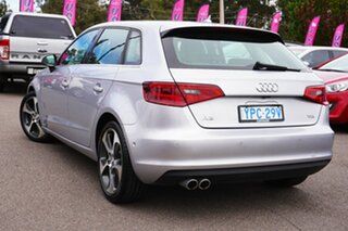 2015 Audi A3 8V MY15 Ambition Sportback S Tronic Silver 6 Speed Sports Automatic Dual Clutch