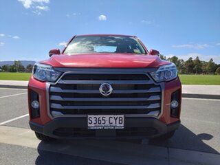 2022 Ssangyong Musso Q250 MY23 Ultimate Crew Cab Indian Red 6 Speed Sports Automatic Utility