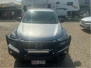 2019 Mazda BT-50 XT (4x4) (5Yr) Grey 6 Speed Automatic Dual Cab Chassis