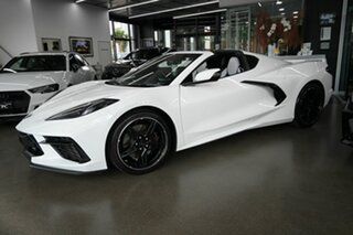 2022 Chevrolet Corvette C8 MY22 Stingray DCT 2LT White 8 Speed Sports Automatic Dual Clutch Coupe
