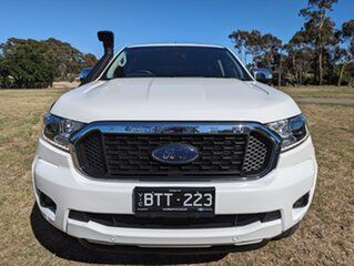 2021 Ford Ranger PX MkIII 2021.75MY XLT Arctic White 6 Speed Sports Automatic Double Cab Pick Up.