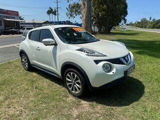2016 Nissan Juke F15 Series 2 Ti-S X-tronic AWD White 1 Speed Constant Variable Hatchback