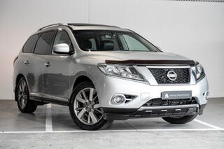 2016 Nissan Pathfinder R52 MY16 Ti X-tronic 4WD Silver 1 Speed Constant Variable Wagon.
