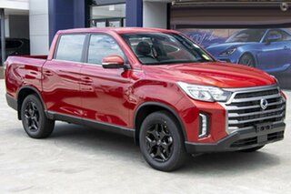 2023 Ssangyong Musso Q261 MY24 Adventure Crew Cab Red 6 Speed Sports Automatic Utility