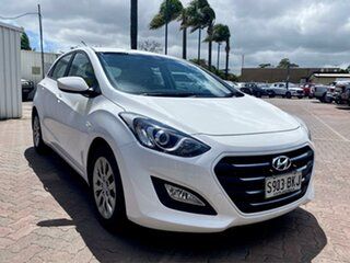 2015 Hyundai i30 GD4 Series II MY16 Active White 6 Speed Sports Automatic Hatchback.