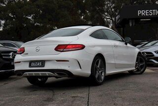 2017 Mercedes-Benz C-Class C205 807+057MY C200 9G-Tronic White 9 Speed Sports Automatic Coupe.