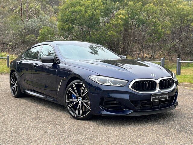 Used BMW M850I G16 xDrive Gran Coupe Brookvale, 2022 BMW M850I G16 xDrive Gran Coupe Tansanitblau Ii Metallic 8 Speed Auto Steptronic Sport Coupe