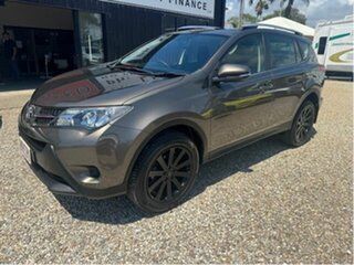 2013 Toyota RAV4 ZSA42R GX (2WD) Brown Continuous Variable Wagon.
