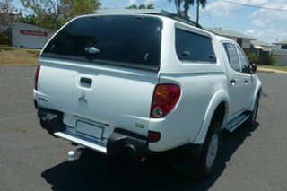 2013 Mitsubishi Triton MN MY14 GLX Double Cab White 4 Speed Sports Automatic Utility