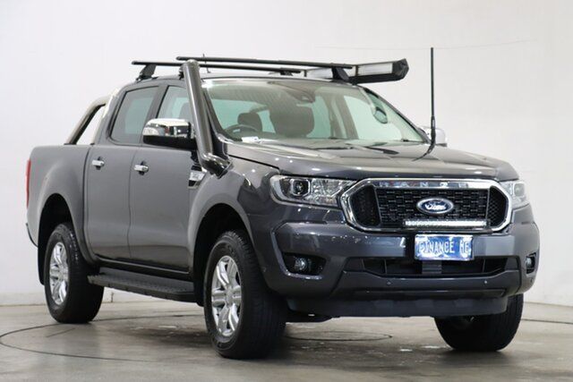 Used Ford Ranger PX MkIII 2021.25MY XLT Victoria Park, 2020 Ford Ranger PX MkIII 2021.25MY XLT Grey 6 Speed Sports Automatic Double Cab Pick Up