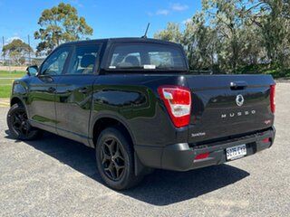 2023 Ssangyong Musso Q250 MY23 Ultimate Crew Cab Black 6 Speed Sports Automatic Utility.