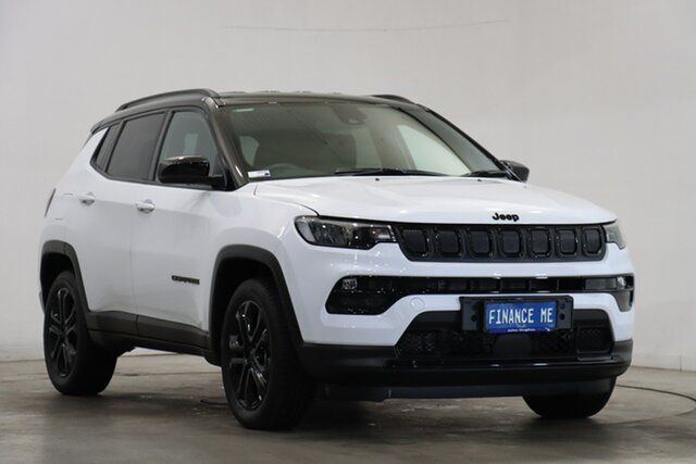 Used Jeep Compass M6 MY23 Night Eagle FWD Victoria Park, 2023 Jeep Compass M6 MY23 Night Eagle FWD Pearl White Tri-Coat 6 Speed Automatic Wagon
