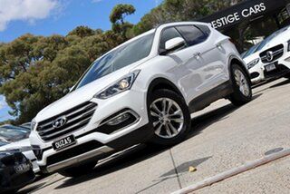 2016 Hyundai Santa Fe DM3 MY16 Elite White 6 Speed Sports Automatic Wagon
