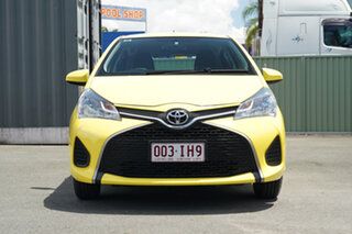 2016 Toyota Yaris NCP130R Ascent Yellow 4 Speed Automatic Hatchback