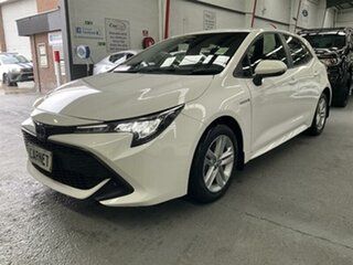2022 Toyota Corolla ZWE211R Ascent Sport Hybrid White Continuous Variable Hatchback.