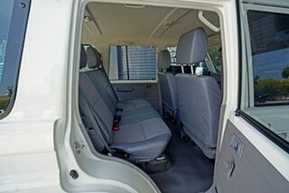 2020 Toyota Landcruiser VDJ76R Workmate White 5 Speed Manual Wagon