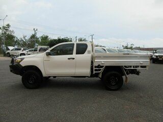 2019 Toyota Hilux GUN125R WORKMATE Extended White 6 Speed Sports Automatic Cab Chassis