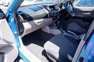 2009 Mitsubishi Triton ML MY09 GLX-R Double Cab Blue 4 Speed Automatic Utility