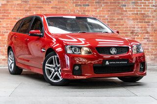 2010 Holden Commodore VE II SV6 Sportwagon Red 6 Speed Sports Automatic Wagon