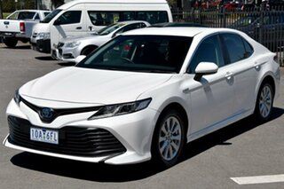 2018 Toyota Camry AXVH71R Ascent White 6 Speed Constant Variable Sedan Hybrid
