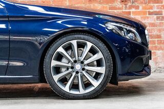2017 Mercedes-Benz C-Class W205 807+057MY C250 9G-Tronic Cavansite Blue 9 Speed Sports Automatic