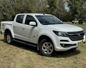 2018 Holden Colorado RG MY19 LT Pickup Crew Cab White 6 Speed Sports Automatic Utility.