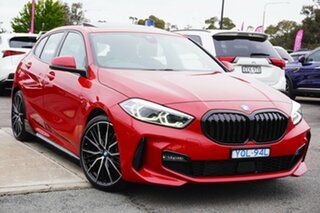 2022 BMW 1 Series F40 118i DCT Steptronic M Sport Red 7 Speed Sports Automatic Dual Clutch Hatchback