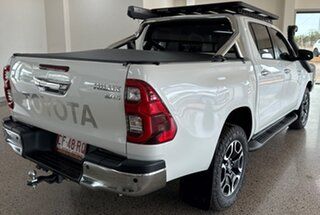2021 Toyota Hilux GUN126R SR5 Double Cab White 6 Speed Sports Automatic Cab Chassis.