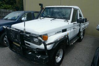 1992 Toyota Landcruiser HZJ75RP White 5 Speed Manual Cab Chassis