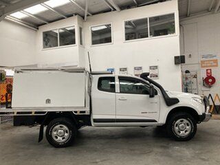 2013 Holden Colorado RG MY13 LX Space Cab White 6 Speed Sports Automatic Cab Chassis