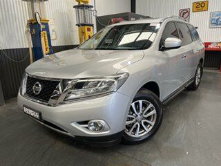 2015 Nissan Pathfinder R52 ST-L (4x2) Silver Continuous Variable Wagon