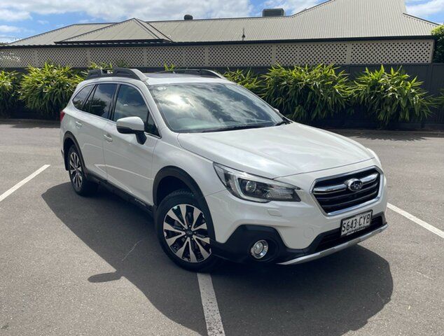 Used Subaru Outback B6A MY18 2.5i CVT AWD Premium Glenelg, 2018 Subaru Outback B6A MY18 2.5i CVT AWD Premium White 7 Speed Constant Variable Wagon