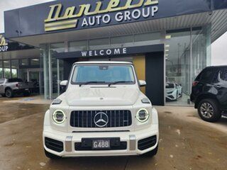 2020 Mercedes-Benz G-Class G63 AMG White Sports Automatic Wagon.