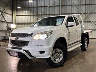 2014 Holden Colorado RG MY14 LX Space Cab White 6 Speed Sports Automatic Cab Chassis