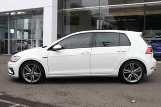 2019 Volkswagen Golf 7.5 MY20 110TSI DSG Highline Pure White 7 Speed Sports Automatic Dual Clutch