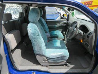 2008 Nissan Navara D40 ST-X (4x4) Blue 6 Speed Manual King Cab Chassis