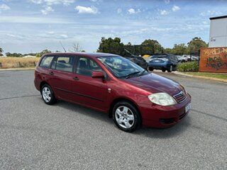 2006 Toyota Corolla ZZE122R Ascent Red 5 Speed Manual Wagon