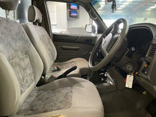 2010 Nissan Patrol GU MY08 DX (4x4) White 5 Speed Manual Leaf Cab Chassis