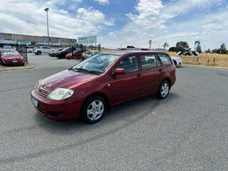 2006 Toyota Corolla ZZE122R Ascent Red 5 Speed Manual Wagon