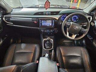 2016 Toyota Hilux GUN126R SR5 (4x4) Black 6 Speed Manual Dual Cab Utility