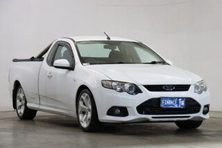 2012 Ford Falcon FG MkII XR6 Ute Super Cab White 6 Speed Sports Automatic Utility