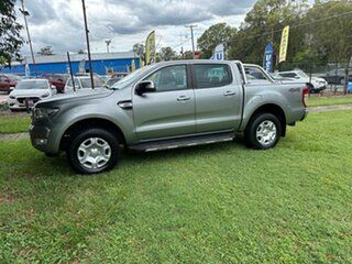 2017 Ford Ranger PX MkII 2018.00MY XLT Double Cab Silver 6 Speed Manual Utility