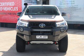 2019 Toyota Hilux GUN126R Rugged X Double Cab Crystal Pearl 6 Speed Sports Automatic Utility